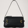 Lennox Shoulder Bag Black Heavy Grain Women