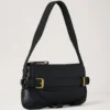 Lennox Shoulder Bag Black Heavy Grain Women