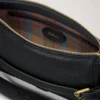 Lennox Shoulder Bag Black Heavy Grain Women