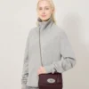 Lily Black Cherry Small Classic Grain Women