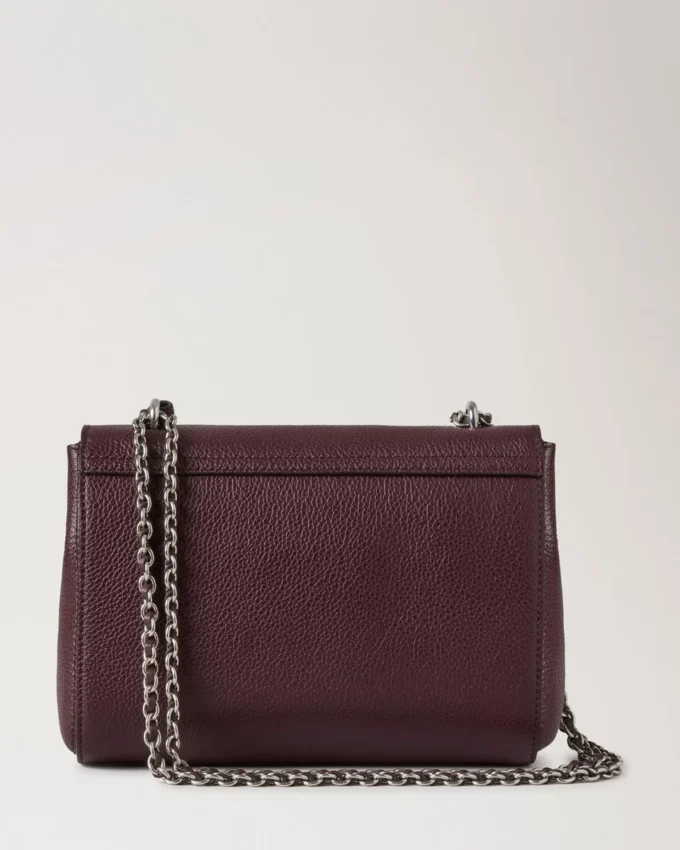 Lily Black Cherry Small Classic Grain Women