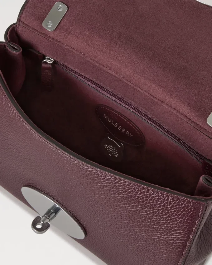 Lily Black Cherry Small Classic Grain Women