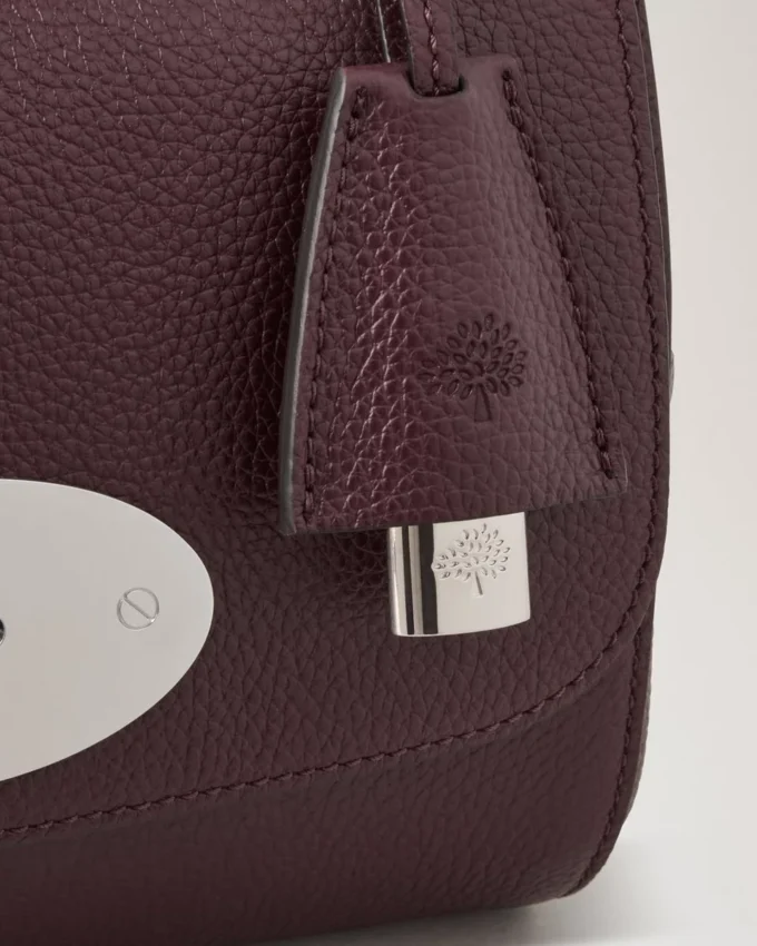 Lily Black Cherry Small Classic Grain Women