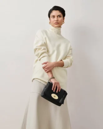 Lily Black Glossy Goat Women