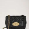 Lily Black Quilted Nappa Women