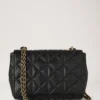 Lily Black Quilted Nappa Women