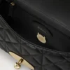 Lily Black Quilted Nappa Women