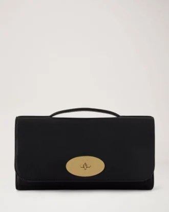 Lily Clutch Black Vesta Nappa Women