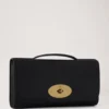 Lily Clutch Black Vesta Nappa Women