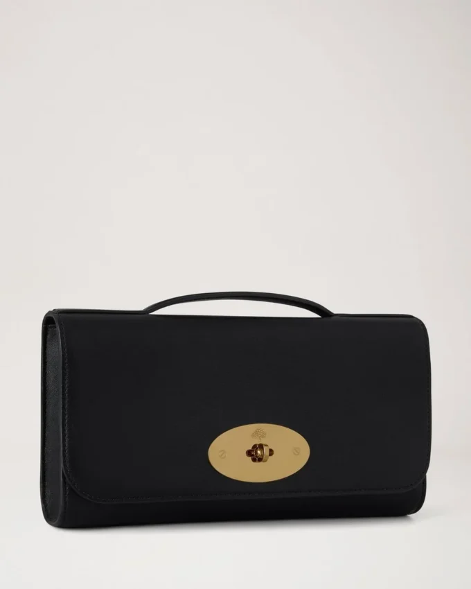 Lily Clutch Black Vesta Nappa Women