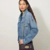 Lily Deep Aubergine Small Classic Grain Women