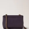 Lily Deep Aubergine Small Classic Grain Women