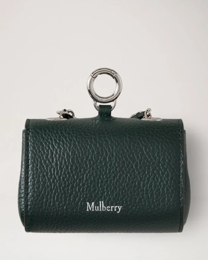 Lily Dog Treat Bag Mulberry Green Small Classic Grain Lily Dog Treat Bag Mulberry Green Small Classic Grain