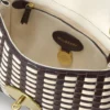 Lily Ebony & Eggshell Woven Leather Gifts for Her Lily Ebony & Eggshell Woven Leather Gifts for Her