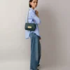 Lily Mulberry Green Heavy Grain Women