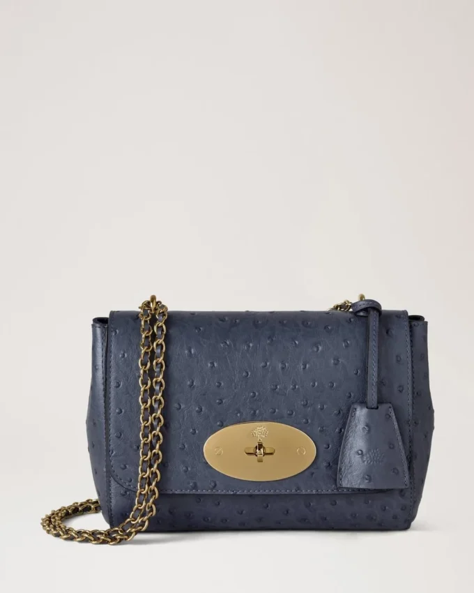 Lily Stormy Blue Ostrich Women Lily Stormy Blue Ostrich Women