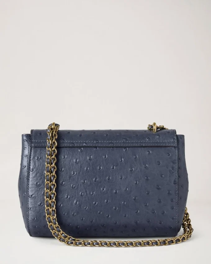 Lily Stormy Blue Ostrich Women Lily Stormy Blue Ostrich Women