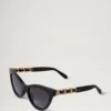 Lily Sunglasses Black Bio Acetate Lily