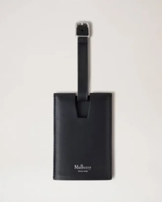 Luggage Tag Black Micro Classic Grain Travel Accessories