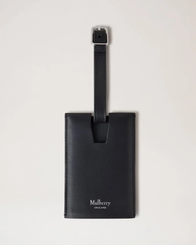 Luggage Tag Black Micro Classic Grain Travel Accessories Luggage Tag Black Micro Classic Grain Travel Accessories
