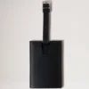 Luggage Tag Black Micro Classic Grain Travel Accessories Luggage Tag Black Micro Classic Grain Travel Accessories