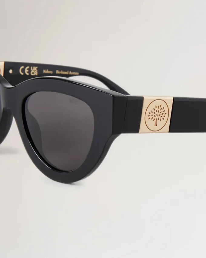 Luna Sunglasses Black Bio Acetate Sunglasses Luna Sunglasses Black Bio Acetate Sunglasses
