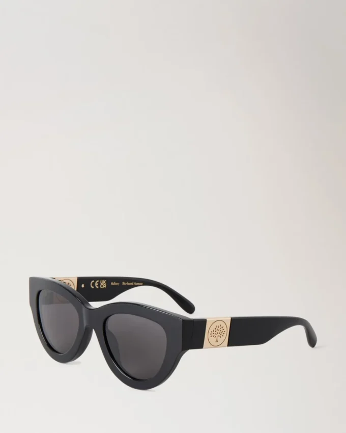 Luna Sunglasses Black Bio Acetate Sunglasses Luna Sunglasses Black Bio Acetate Sunglasses