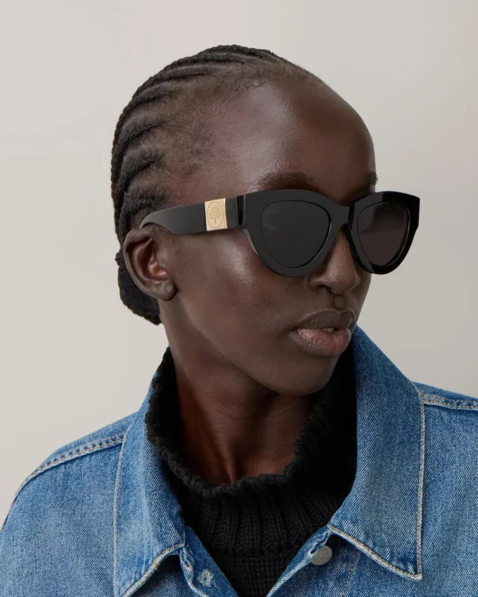 Luna Sunglasses Black Bio Acetate Sunglasses Luna Sunglasses Black Bio Acetate Sunglasses