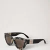 Luna Sunglasses Blonde Horn Bio Acetate Women Luna Sunglasses Blonde Horn Bio Acetate Women