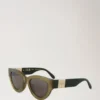 Luna Sunglasses Linen Green Bio Acetate Sunglasses Luna Sunglasses Linen Green Bio Acetate Sunglasses