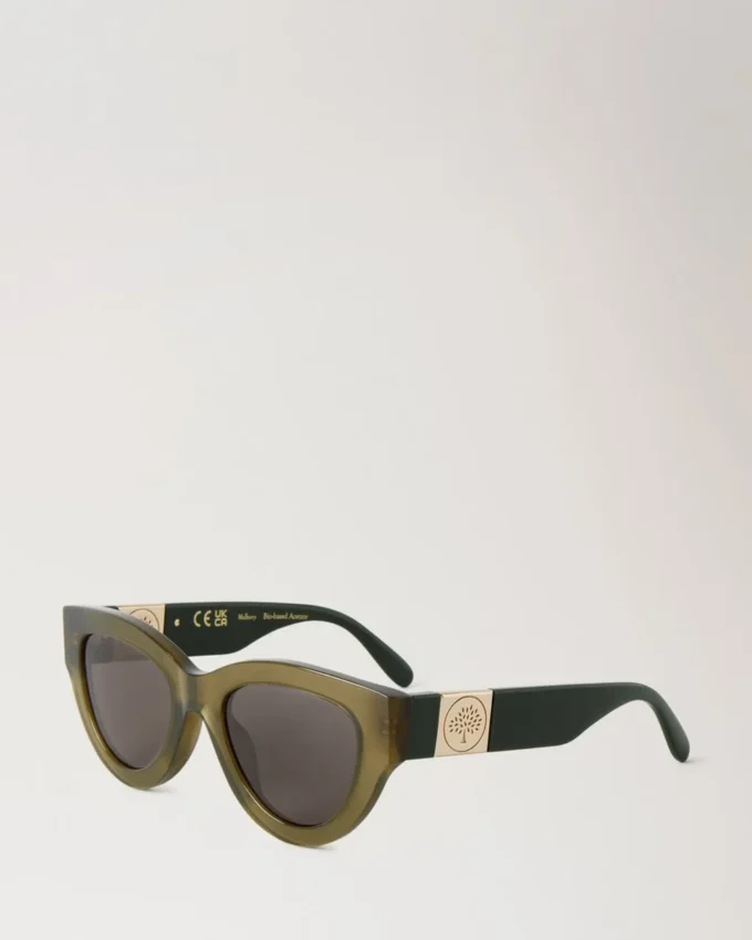 Luna Sunglasses Linen Green Bio Acetate Sunglasses Luna Sunglasses Linen Green Bio Acetate Sunglasses