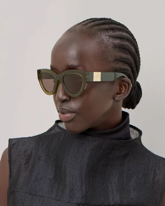 Luna Sunglasses Linen Green Bio Acetate Sunglasses Luna Sunglasses Linen Green Bio Acetate Sunglasses