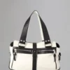 Mabel Pre-Loved White & Black Light Grainy Pre-Loved Bags Mabel Pre-Loved White & Black Light Grainy Pre-Loved Bags