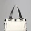 Mabel Pre-Loved White & Black Light Grainy Pre-Loved Bags Mabel Pre-Loved White & Black Light Grainy Pre-Loved Bags