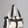 Mabel Pre-Loved White & Black Light Grainy Pre-Loved Bags Mabel Pre-Loved White & Black Light Grainy Pre-Loved Bags