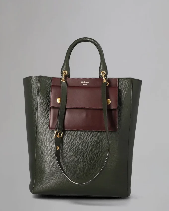 Maple Pre-Loved Racing Green Printed Goat Leather Maple Pre-Loved Racing Green Printed Goat Leather
