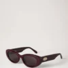 Mara Sunglasses Black Cherry Bio Acetate Women Mara Sunglasses Black Cherry Bio Acetate Women