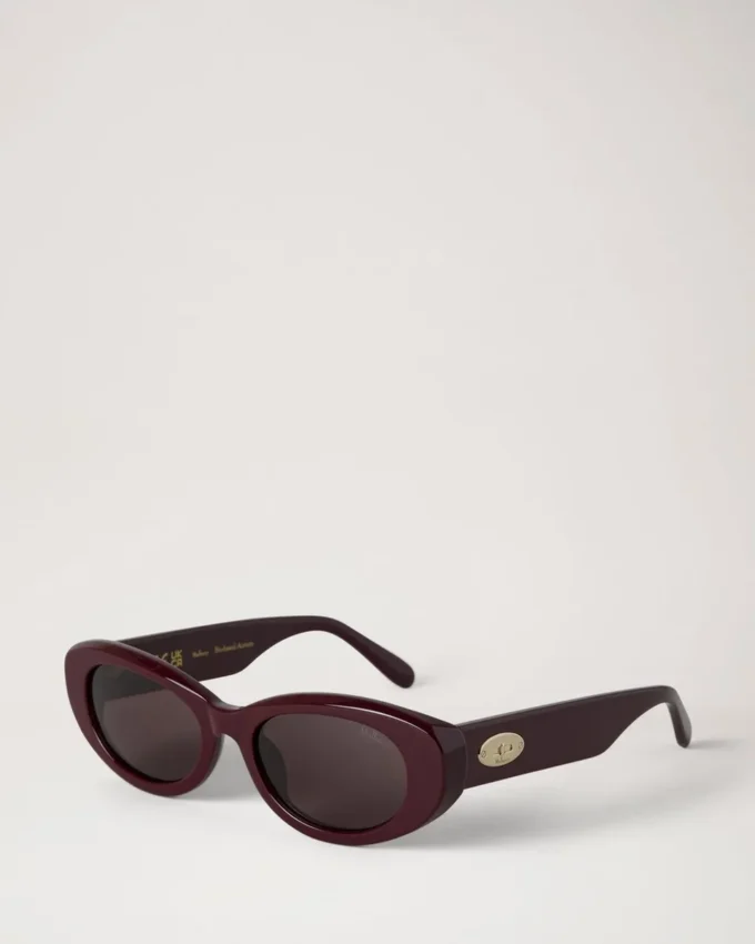 Mara Sunglasses Black Cherry Bio Acetate Women Mara Sunglasses Black Cherry Bio Acetate Women