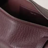 Meadow Small Shoulder Bag Black Cherry Natural Grain Meadow Small Shoulder Bag Black Cherry Natural Grain