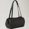 Meadow Small Shoulder Bag Black Natural Grain Mini & Micro Bags Meadow Small Shoulder Bag Black Natural Grain Mini & Micro Bags
