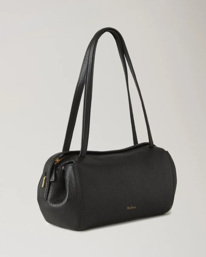 Meadow Small Shoulder Bag Black Natural Grain Mini & Micro Bags Meadow Small Shoulder Bag Black Natural Grain Mini & Micro Bags