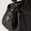 Meadow Small Shoulder Bag Black Natural Grain Mini & Micro Bags Meadow Small Shoulder Bag Black Natural Grain Mini & Micro Bags