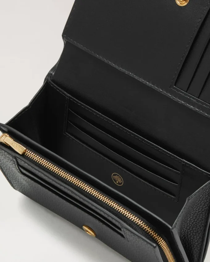 Medium Continental French Purse Black Small Classic Grain Medium Continental French Purse Black Small Classic Grain