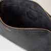 Medium Cosmetic Pouch Black Small Classic Grain