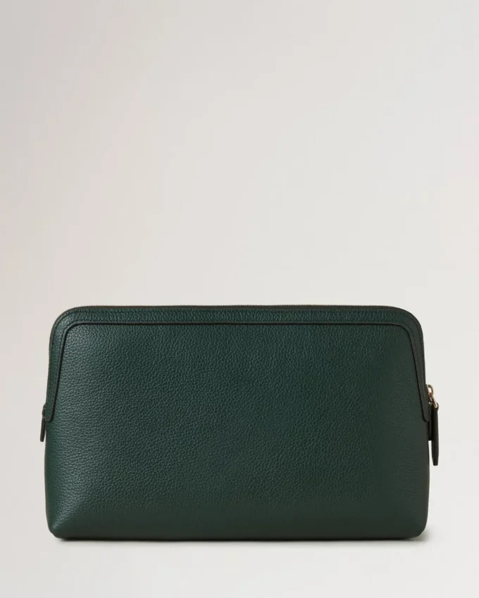 Medium Cosmetic Pouch Mulberry Green Small Classic Grain Medium Cosmetic Pouch Mulberry Green Small Classic Grain