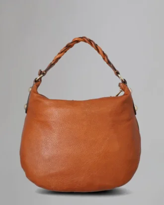 Medium Daria Hobo Pre-Loved Oak Soft Spongy Pre-Loved Bags