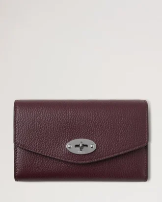 Medium Darley Wallet Black Cherry Small Classic Grain