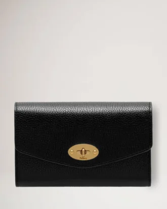Medium Darley Wallet Black Small Classic Grain Women