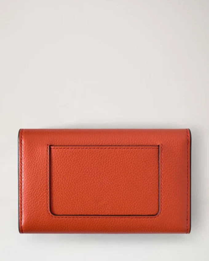 Medium Darley Wallet Coral Orange Small Classic Grain Medium Darley Wallet Coral Orange Small Classic Grain