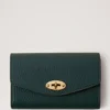 Medium Darley Wallet Mulberry Green Heavy Grain Medium Darley Wallet Mulberry Green Heavy Grain